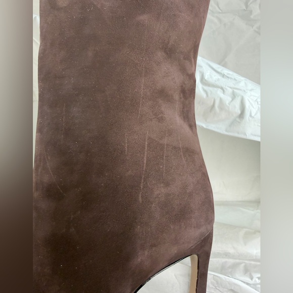MARYANA SCULPT NUBUCK BOOT $298.00 Color Dark Chocolate Size 10 - Picture 15 of 16